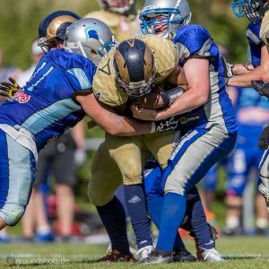 A.J. Springer -Nuernberg Rams- wird getackelt A.J. Springer -Nuernberg Rams- wird getackelt