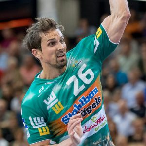 Adrian Pfahl im Spiel FRISCH AUF Goeppingen – Flensburg-Handewitt Adrian Pfahl im Spiel FRISCH AUF Goeppingen - Flensburg-Handewitt