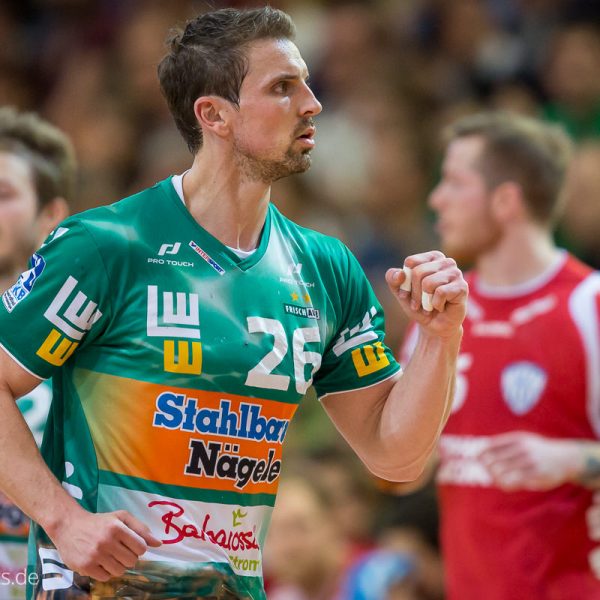 Adrian Pfahl im Spiel FRISCH AUF Goeppingen - TBV Lemgo