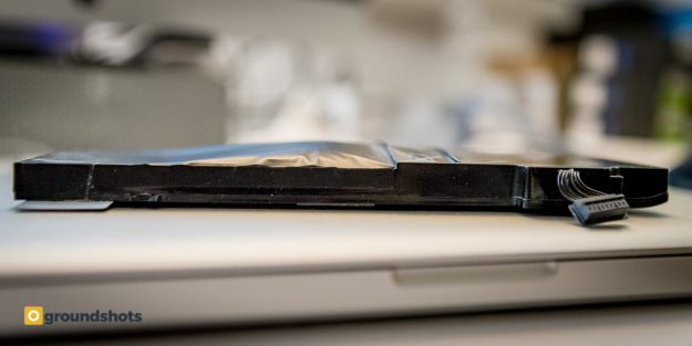 Akku Macbook Pro blaeht sich auf