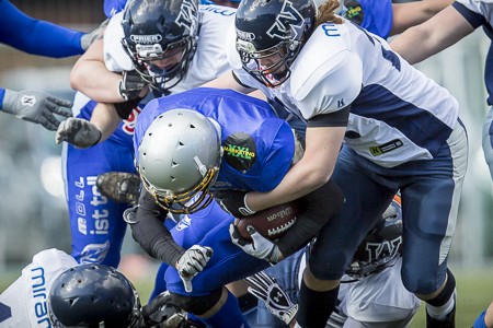 Albershausen Crusaders - Weinheim Longhorns; American Football Oberliga 2013