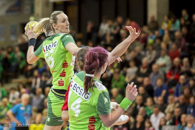 Alena Vojtiskova im Spiel Frisch Auf Frauen – Bietigheim