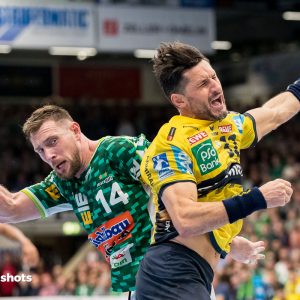 Alexander Petersson im Spiel FRISCH AUF Goeppingen – Rhein-Neckar Loewen Alexander Petersson im Spiel FRISCH AUF Goeppingen - Rhein-Neckar Loewen