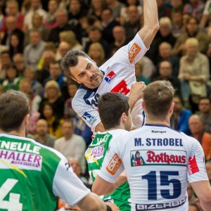 Alexandros Vasilakis im Spiel Frisch Auf Goeppingen-HBW Balingen-Weilstetten Alexandros Vasilakis im Spiel Frisch Auf Goeppingen-HBW Balingen-Weilstetten