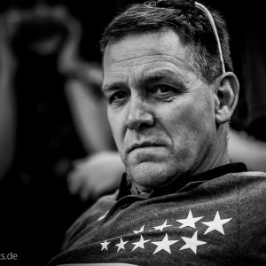 Alfred Gislason beim Allstar Game der Handball Bundesliga 2015 Alfred Gislason beim Allstar Game der Handball Bundesliga 2015