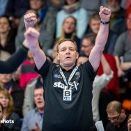 Alfred Gislason im Spiel Frisch Auf Goeppingen - THW Kiel