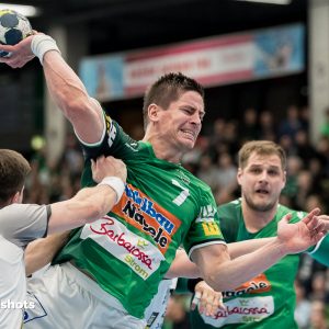 Allan Damgaard im Spiel FRISCH AUF Goeppingen - Nexe Nasice