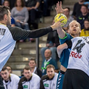 Anders Eggert beim Allstar Game der Handball Bundesliga 2015 Anders Eggert beim Allstar Game der Handball Bundesliga 2015