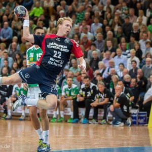Anders Zachariassen im Spiel Frisch Auf Goeppingen – SG Flensburg-Handewitt Anders Zachariassen im Spiel Frisch Auf Goeppingen - SG Flensburg-Handewitt