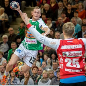 Andreas Berg im Spiel FRISCH AUF Goeppingen – Balingen Andreas Berg im Spiel FRISCH AUF Goeppingen - Balingen