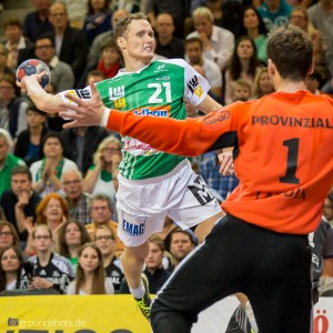 Andreas Berg im Spiel FRISCH AUF Goeppingen - THW Kiel