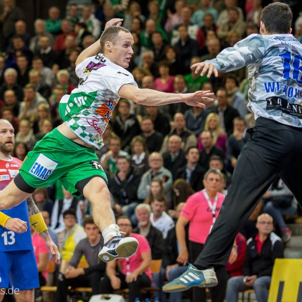 Andreas Berg im Spiel FRISCH AUF Goeppinhen – Gornik Zabrze Andreas Berg im Spiel FRISCH AUF Goeppinhen - Gornik Zabrze