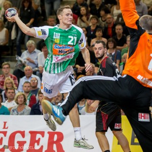Andreas Berg im Spiel Frisch Auf Goeppingen – TuS N-Luebbecke Andreas Berg im Spiel Frisch Auf Goeppingen - TuS N-Luebbecke