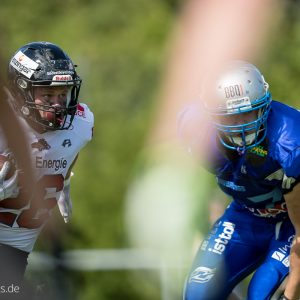 Andreas Ettner im Spiel Albershausen Crusaders - Kirchdorf Wildcats-20