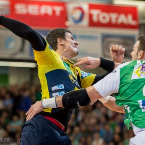 Andy Schmid im Spiel FRISCH AUF Goeppingen - Rhein-Neckar Loewen