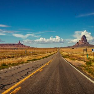 Anfahrt ins Monument Valley Anfahrt ins Monument Valley