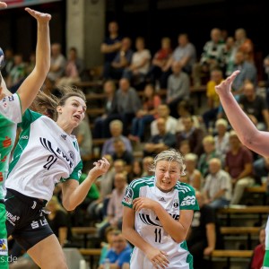 Angie Geschke im Spiel Frisch Auf Frauen - Oldenburg