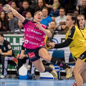 Anna Loerper im Spiel TUSSIES Metzingen – TV Nellingen Anna Loerper im Spiel TUSSIES Metzingen - TV Nellingen