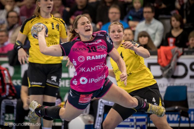 Anna Loerper im Spiel TUSSIES Metzingen – TV Nellingen