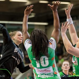 Annika Blanke im Spiel Frisch Auf Frauen - TV Nellingen