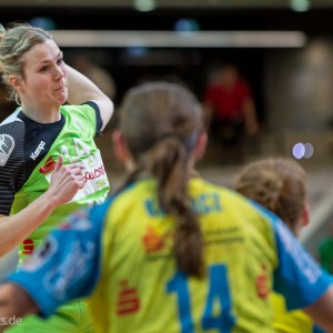 Anouk van de Wiel (Frisch Auf Goeppingen) im Spiel Frisch Auf Goeppingen Frauen - HC Leipzig