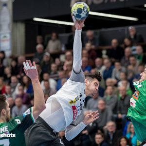 Ante Gadza im Spiel FRISCH AUF Goeppingen - Nexe Nasice