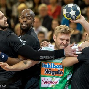 Anton Halen im Spiel FRISCH AUF Goeppingen – FC Porto Anton Halen im Spiel FRISCH AUF Goeppingen - FC Porto