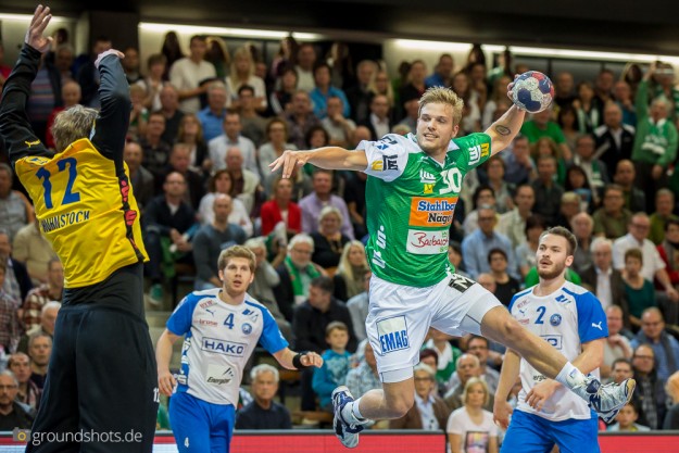 Anton Halen im Spiel Frisch Auf Goeppingen – Bergischer HC Anton Halen im Spiel Frisch Auf Goeppingen - Bergischer HC