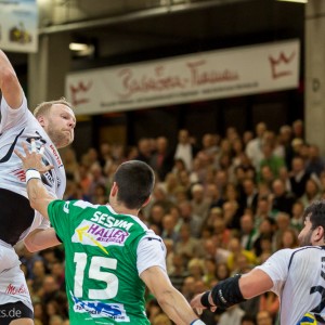 Arne Niemeyer im Spiel Frisch Auf Goeppingen – GWD Minden Arne Niemeyer im Spiel Frisch Auf Goeppingen - GWD Minden