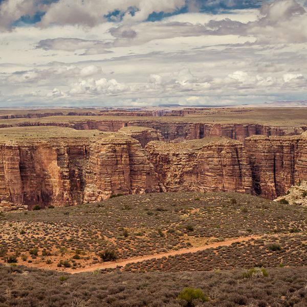 Auf dem Desert View Drive vor Cameron Auf dem Desert View Drive vor Cameron
