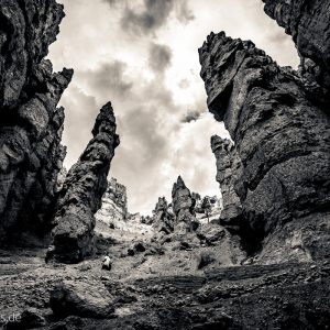 Auf dem Navajo Loop Trail im Bryce Canyon National Park