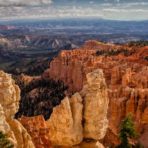 Ausblick vom Rainbow Point im Bryce Canyon
