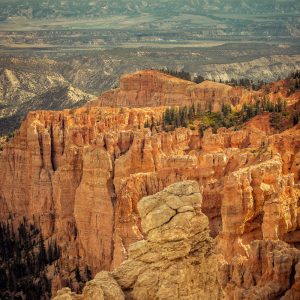 Ausblick vom Rainbowpoint im Bryce Canyon