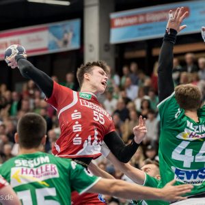 Azat Valiullin im Spiel FRISCH AUF Goeppingen - TBV Lemgo-20