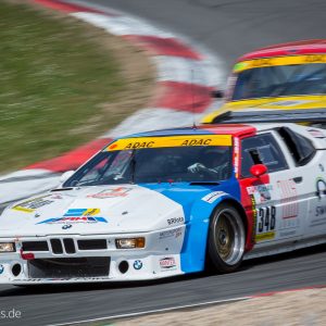 BMW M1 beim 24h Classic auf dem Nuerburgring BMW M1 beim 24h Classic auf dem Nuerburgring