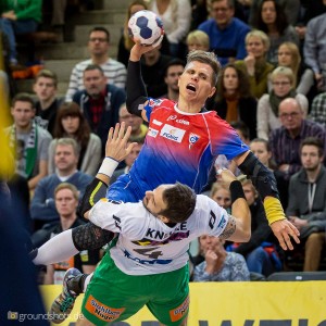 Bartlomiej Tomczak im Spiel FRISCH AUF Goeppinhen – Gornik Zabrze Bartlomiej Tomczak im Spiel FRISCH AUF Goeppinhen - Gornik Zabrze