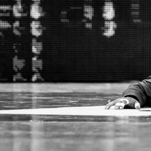 Bastian Rustchmann im Spiel FRISCH AUF Goeppingen - HC Erlangen