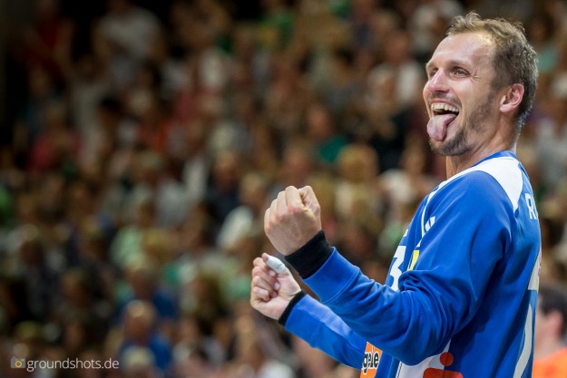 Bastian Rutschmann im Spiel FRISCH AUF Goeppingen – Bergischer HC