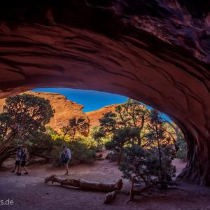 Blick aus dem Private Arch Blick aus dem Private Arch