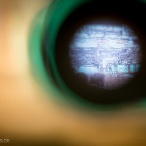 Blick durch die Kamera der Filstalwelle Blick durch die Kamera der Filstalwelle