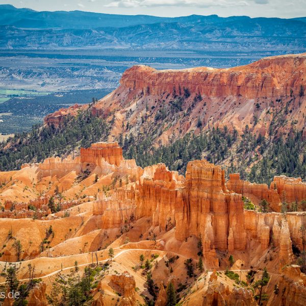 Blick vom Inspiration Point im Bryce Canyon National Park