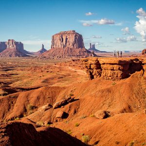 Blick vom John Ford Point im Monument Valley Blick vom John Ford Point im Monument Valley