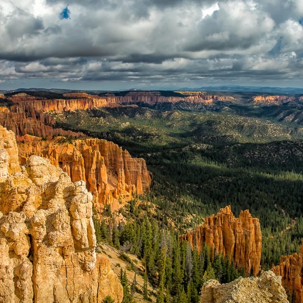 Blick vom Rainbow Point im Bryce Canyon