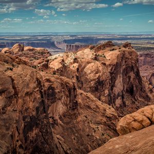 Blick zum Upheaval Dome Blick zum Upheaval Dome