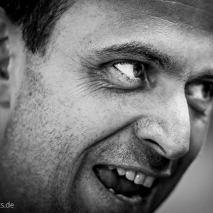 Bob Hanning beim Allstar Game der Handball Bundesliga 2015 Bob Hanning beim Allstar Game der Handball Bundesliga 2015