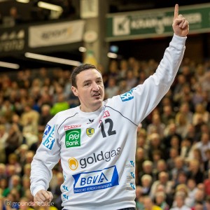 Borko Ristovski im Spiel FRISCH AUF Goeppingen - Rhein-Neckar Loewen