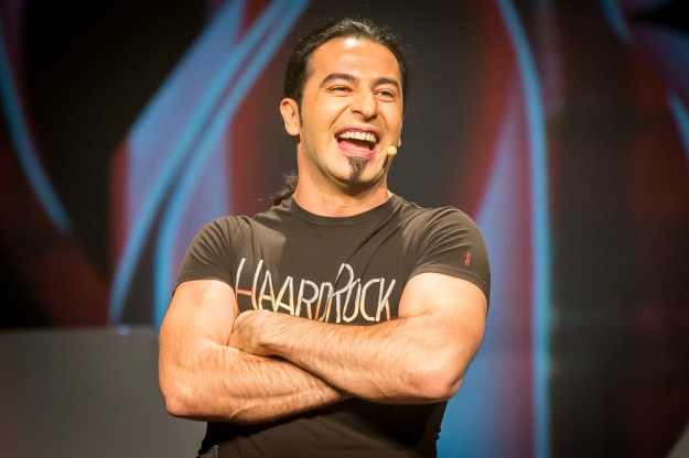 Buelent Ceylan mit seinem Programm Haardrock