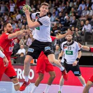 Christian Dissinger im Spiel Deutschland – Tunesien Christian Dissinger im Spiel Deutschland - Tunesien