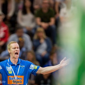 Christian Schoene im Spiel FRISCH AUF Goeppingen – FC Porto Christian Schoene im Spiel FRISCH AUF Goeppingen - FC Porto