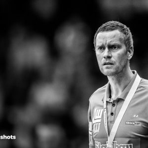 Christian Schoene im Spiel FRISCH AUF Goeppingen – VfL Gummersbach Christian Schoene im Spiel FRISCH AUF Goeppingen - VfL Gummersbach